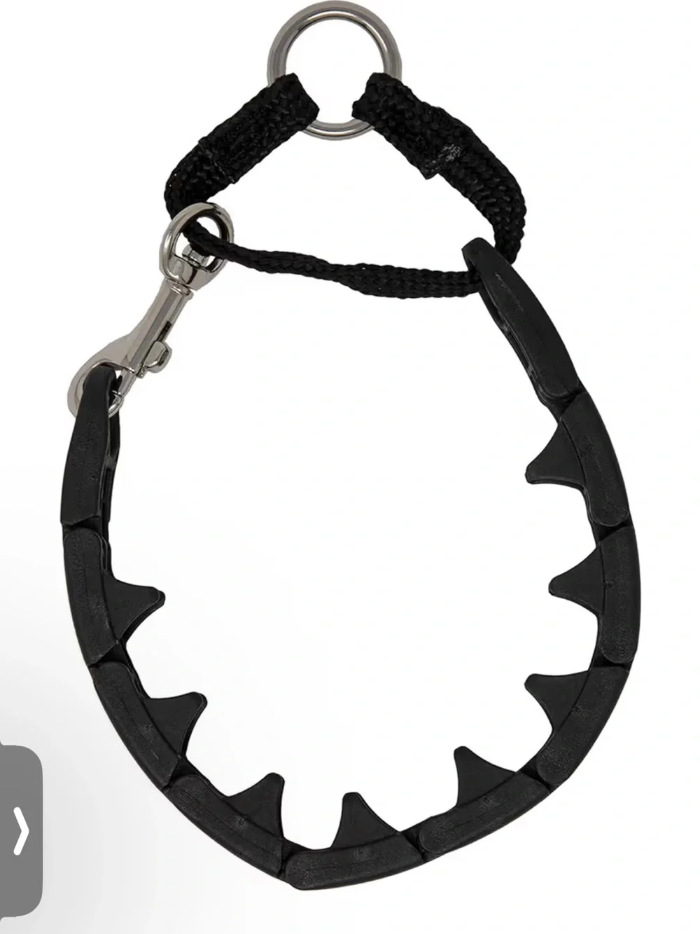 STARMARK Pro-Training Dog Collar Small Black Plastic Trainer Pulling Obedience